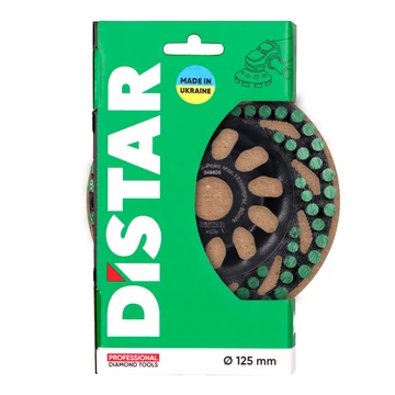 DiSTAR GREEN POINT betoncsiszoló 125mm DiSTAR GREEN POINT betoncsiszoló 125mm