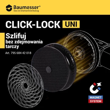 DiStar Mechnaic Click-Lock UNI 100mm mágneses adapter DiStar Mechnaic Click-Lock UNI 100mm mágneses adapter