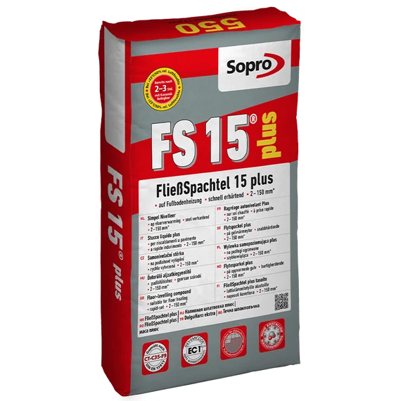 Sopro FS15 Plus aljzatkiegyenlítő - 25kg