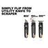 Kép 2/5 - TOUGHBUILT Scarper Utility kés