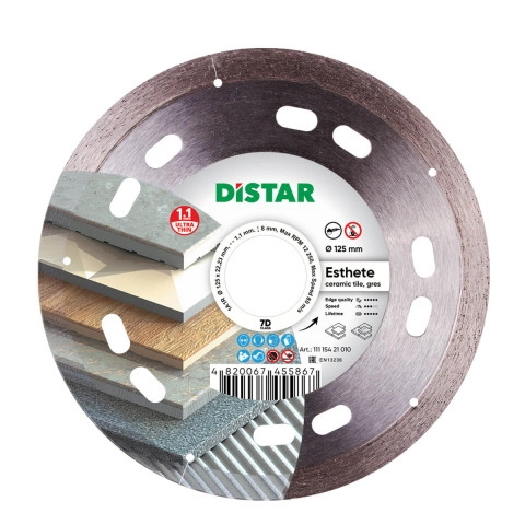 DiSTAR Esthete gyémánt korong 1A1R 125mm
