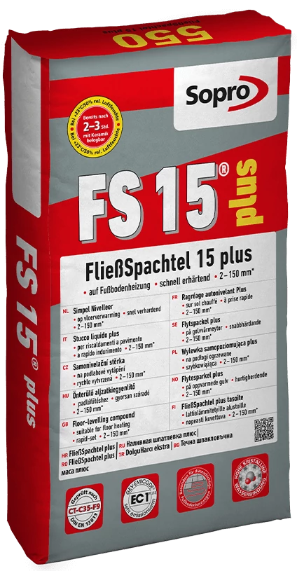 Sopro FS15 Plus aljzatkiegyenlítő - 25kg