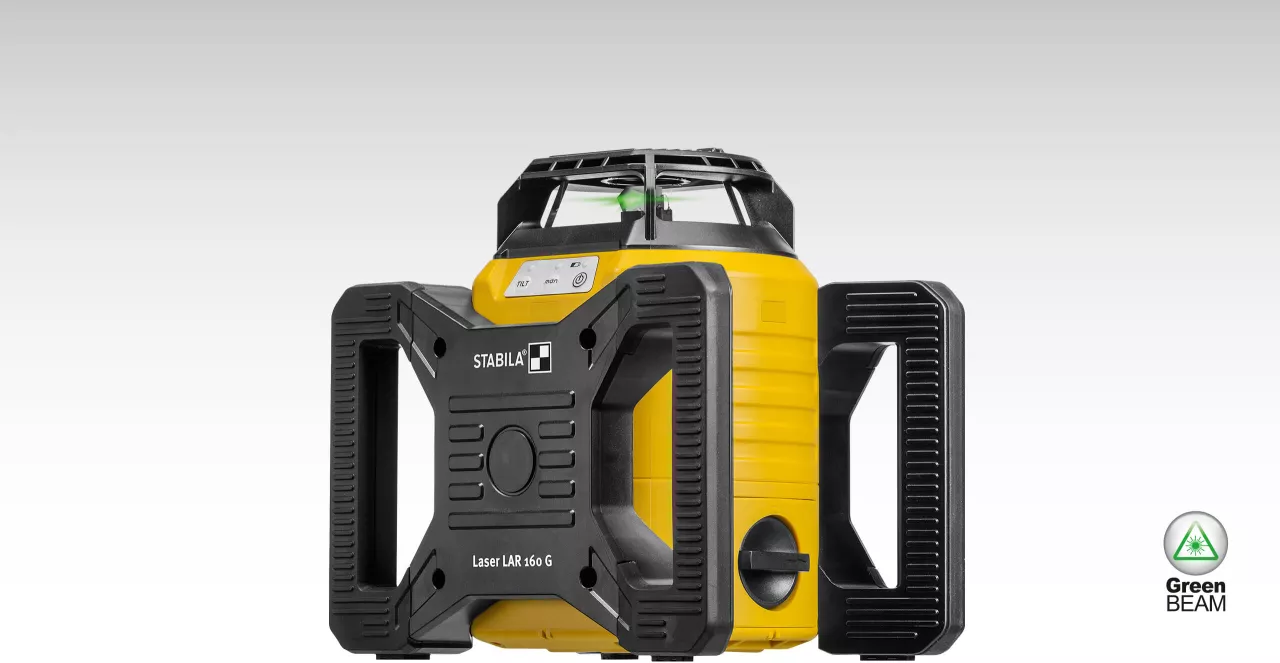 STABILA LAR160 önbeálló rotációs lézer (KOMBI PACK)